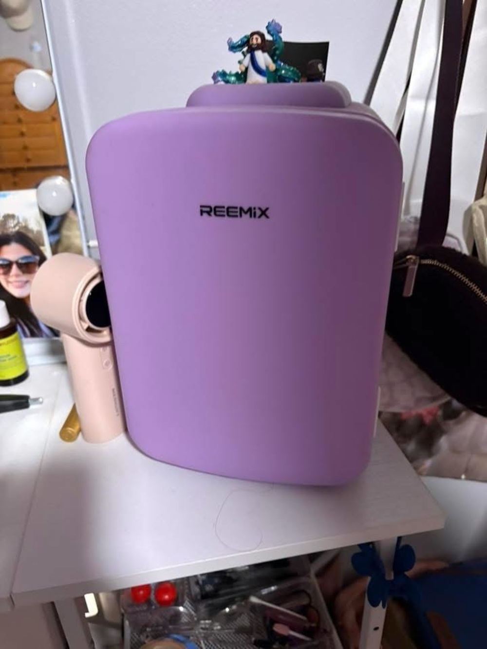 REEBMX Portable Mini Fridge - Lavender